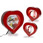 Electro Magnetic Levitating Picture Frame Heart Shaped Floating Photo Frame