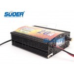 220V to 12V SUOER Car Battery charger 20A with four-step charging mode