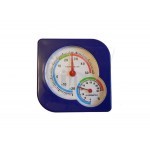 Mini wall Analoge Thermometer and Hygrometer
