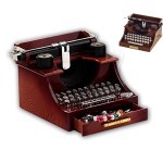 Classic Typewriter Shape Mechanical Music Box and jewelry box Musical Toy Decoration
