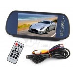7 inch MP5 Car LCD Monitor Bluetooth/USB/SD Multimedia Player with 2 Video inputs for Reverse Rearview Parking Camera