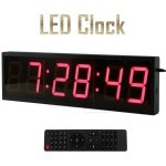 Extra Large 4 inch Digit 70Cm LED Clock with Remote Control and Countdown Clock