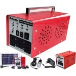 Sunpulse Portable Solar Lighting System with USB Mobile Charger