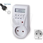 23A Programmable Weekly Digital Timer Controller Switch
