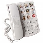 تلفن رومیزی دکمه بزرگ مخصوص سالمندان مدل 202