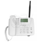 White F317 GSM Fixed Wireless Desktop Landline Telephone