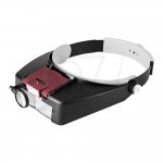 LED Headband Magnifier 81007-A Helmet Magnifier Watching Loupe Lupe Glass