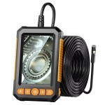 C43-M 10m Dual Lens 4.3inch Semi Rigid Borescope industrial Endoscope inspection Camera
