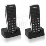 Chtoocy C668-P2 Long Range 10 Channels Two Way Voice Wireless Rechargeable Intercom System