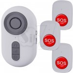 Q26 Caregiver Pager Wireless Nurse Call Buttons Portable Alarm with Vibration and Bell