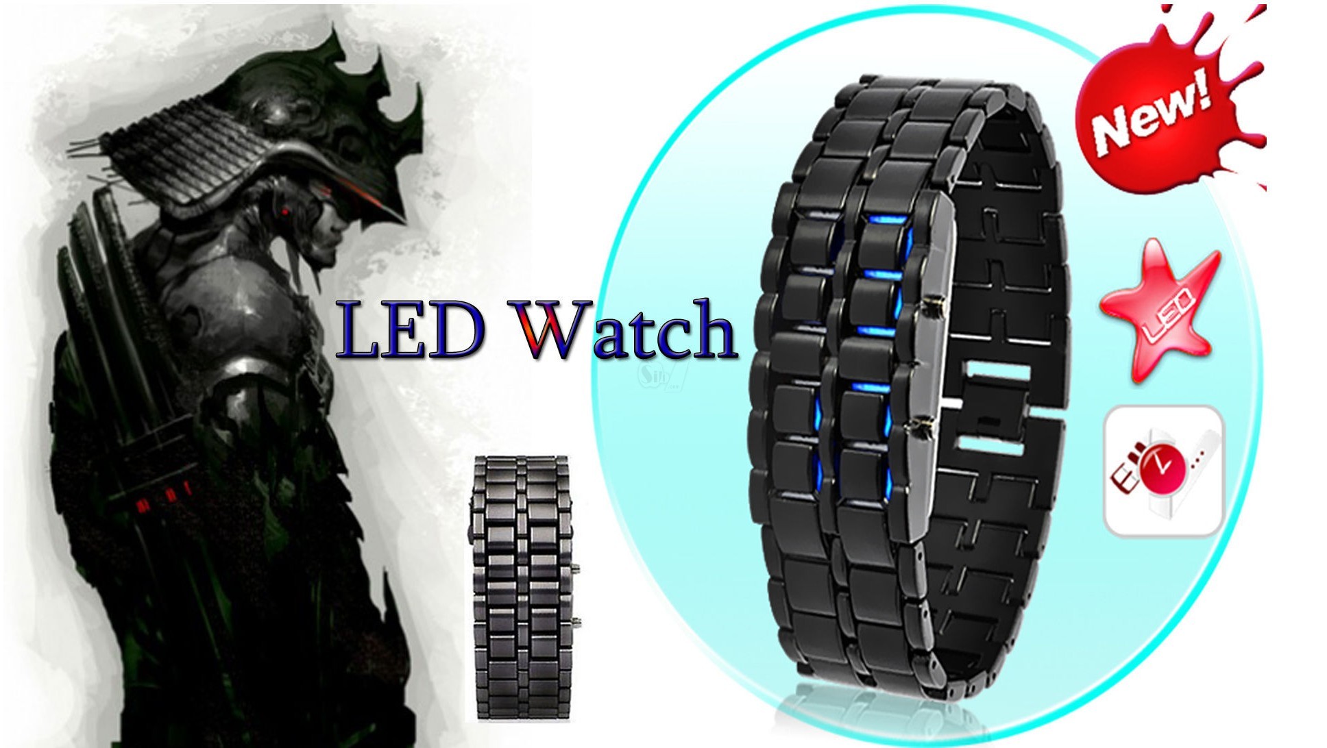 Gift For Men 500|men's Digital Lava Watch - Stainless Steel, Led Display,  Gift For Male