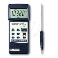 PRECISION 0.01 degree THERMOMETER LUTRON TM-917