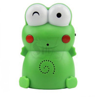 قورباغه سبز دارای سنسور حرکتی و پخش اتوماتیک پیغام خوش امدگویی