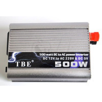 TBE POWER INVERTER DC 12V TO AC 220V 500W Modified Sine Wave Portable Automotive Power Inverter Charger Converter Adapter