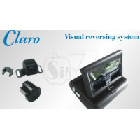 مانیتور4.3 اینچ همراه با دوربین دنده عقب کلارو