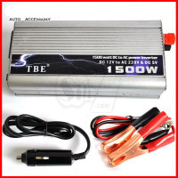 TBE 1500watt Modified Sine Wave Car Boat DC 12V to AC 220V& AC 5V USB Power Inverter Auto Adapter Charger TBE-1500W
