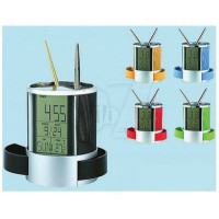 Digital Clock + Pen Cup 74