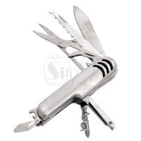 RIMEI 5707 High quality Stainless Steel Multifunctional Pocket Knife with Key Ring