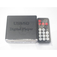 KINTER USB/SD Digital Player 12v mp3 Player + Remote Control