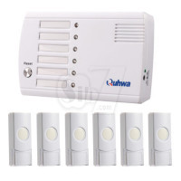 زنگ اخبار بیسیم و وایرلس کیوهوا 6 کلید با برد 200 متری