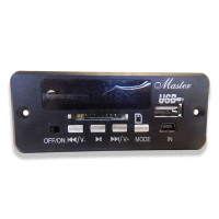 MASTER Digital CAR USB mp3 Player with Amplifier + SD Memory + Remote Control