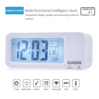 ساعت شارژی رومیزی دیجیتالی کاسیو مدل 011 دارای سنسور تاریکی و دکمه لمسی