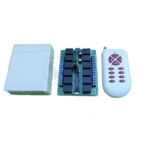 کنترلر 12 ولت 12 کاناله حرفه ای 3 حالته با خروجی 10 آمپری به همراه ریموت کنترل