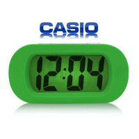 Casio E0712 Silicon Gel Digital LED Clock with Background Color light and Alarm