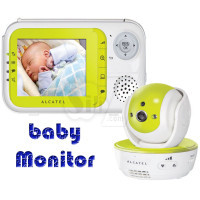 دوربین مراقبت بچه بیسیم آلکاتل با صدای 2 طرفه و دماسنج و قابلیت چرخاندن دوربین مدل 700