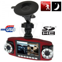 V60 Car Black Box HD Dual Camera with Motion Detection and 2.7 Inch Display
