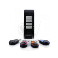 فایندر و کلید یاب بیسیم زنگدار با 4 شاسی و ریموت