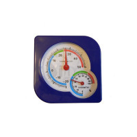 Mini wall Analoge Thermometer and Hygrometer