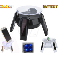 پایه گردون ویترینی خورشیدی و باطریخور مدل خرچنگی با 4 صفحه سولار