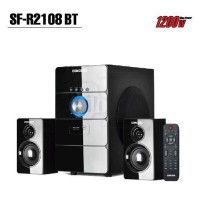 SF-R2108BT CONCORD 2.1 Channel 3 pcs 1200w Active Speakers with Bluetooth Connectivity and FM Radio