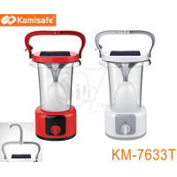 Kamisafe KM-7633T 60 LED rechargeable emergency lantern with solar panel charging