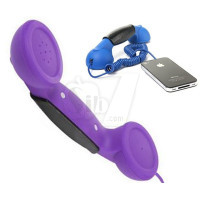 گوشی سیم دار کلاسیک با صدایی واضح برای پاسخگویی آسان به تماسهای موبایل و تبلت مدل 01اس