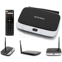 AT-918 Android 4.2 smart TV Box Quad Core 1.6 Ghz Wi-Fi full HD 1080P Streaming  HDMI Media Player with Remote Control