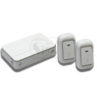 زنگ اخبار بيسيم دو شاستی باطری مدل بی بی03 با برد بالا و تنوع زنگ