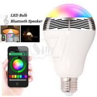 Bt6 Wireless Smart Multicolor LED Lamp and Bluetooth Speakers Melody Light Bulb