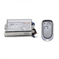 دستگاه قطع و وصل برق کنترلدار تک کانال جدید فلزی مدل ای1 با ریموت و گیرنده استیل