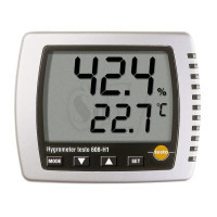 Hygrometer Testo 608-H1 Thermohygrometer wall desktop high precision Temperature and humidity