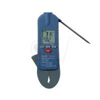 CEM IR-99 3-in-1 IR Thermometer with thermistor probe & clamp