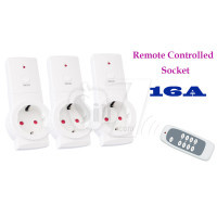 پریز کنترل دار 3 تایی قطع و وصل برق دارای دکمه روشن و خاموش و قابلیت لرن