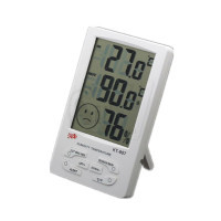 KT-907 LCD Digital Temperature InDoor Outdoor Thermometer and Hygrometer