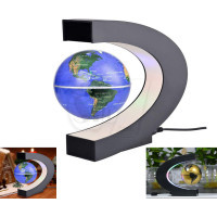 کره زمین معلق مغناطیسی شگفت انگیز چراغدار مدل حرف سی انگلیسی