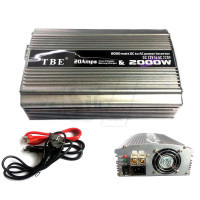 TBE 2in1 Converter DC 12V to AC 220V 2000 Watt Power Inverter and 20Amps 12V Battery Charger