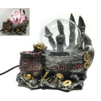 توپ پلاسما رعد و برق رومیزی مدل هالووین کد 8