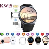 ساعت مچی موبایلی هوشمند شیک مدل دبلیو18 سیم کارتخور