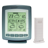 TCHIBO 271760 Wireless Weather station with indoor and outdoor temperature display and Radio controlled Remote Sensor