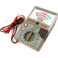 تستر باطری عقربه ای مدل 934 با قابلیت نمایش میزان انرژی موجود انواع باطریهای سکه ای، نیم قلمی، قلمی، کتابی، سایز دی